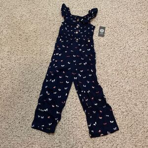 Vince Camino Little Girls Wide Leg Jumpsuit Multi floral Size 6X